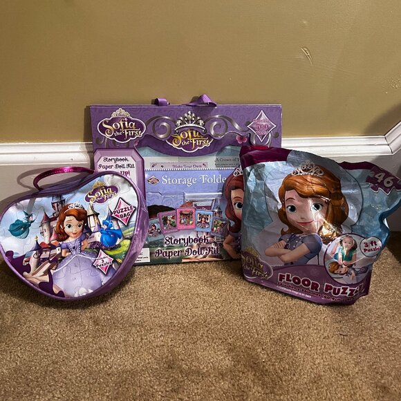 Puzzle & Paper Doll Lot - Picture 1 of 6